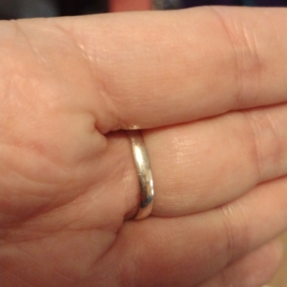 Two toned Gemstone 925 silver Ring - Picture 3 of 3